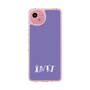 スリムプロテクションケース［ オリジナル - INTJ 建築家 - アルファベット - パープル ］