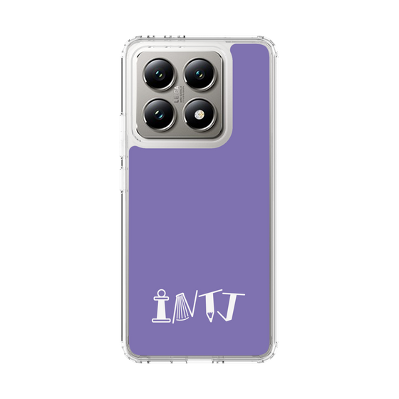 スリムプロテクションケース［ オリジナル - INTJ 建築家 - アルファベット - パープル ］