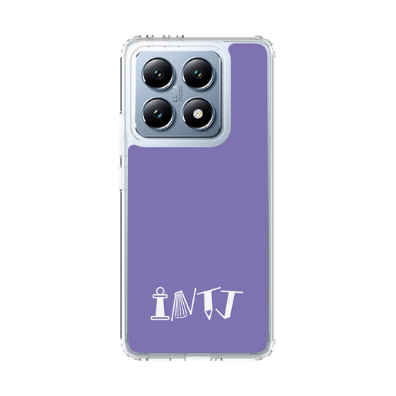スリムプロテクションケース［ オリジナル - INTJ 建築家 - アルファベット - パープル ］