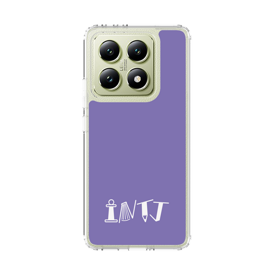 スリムプロテクションケース［ オリジナル - INTJ 建築家 - アルファベット - パープル ］