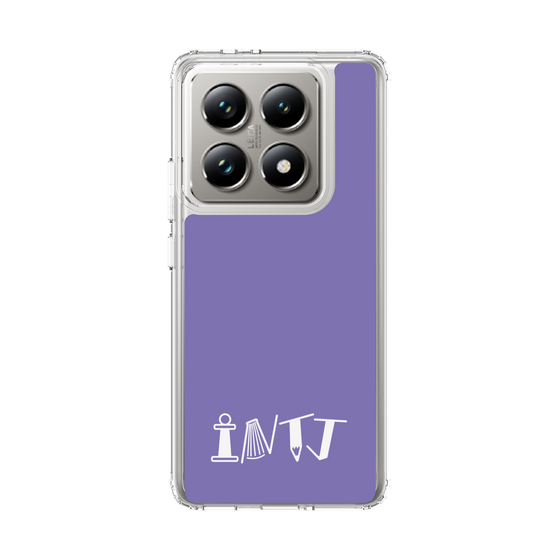 スリムプロテクションケース［ オリジナル - INTJ 建築家 - アルファベット - パープル ］