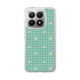 スリムプロテクションケース［ ぼのぼの - ぼのぼの千鳥格子柄 - ターコイズブルー ］