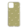 スリムプロテクションケース［ ぼのぼの - ぼのぼの千鳥格子柄 - カーキ ］