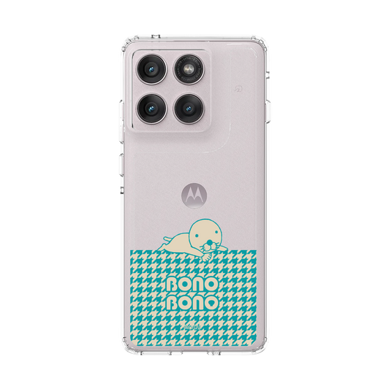 スリムプロテクションケース［ ぼのぼの - ワントーン - ターコイズブルー ］