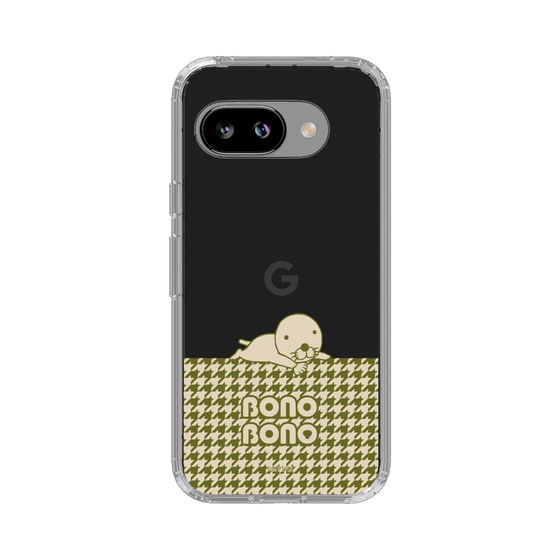 スリムプロテクションケース［ ぼのぼの - ワントーン - カーキ ］