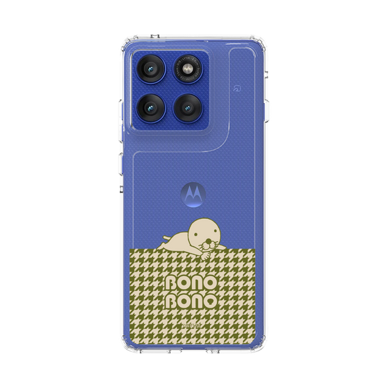 スリムプロテクションケース［ ぼのぼの - ワントーン - カーキ ］