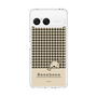 スリムプロテクションケース［ ぼのぼの - ぼのぼのと千鳥格子 - ブラック ］