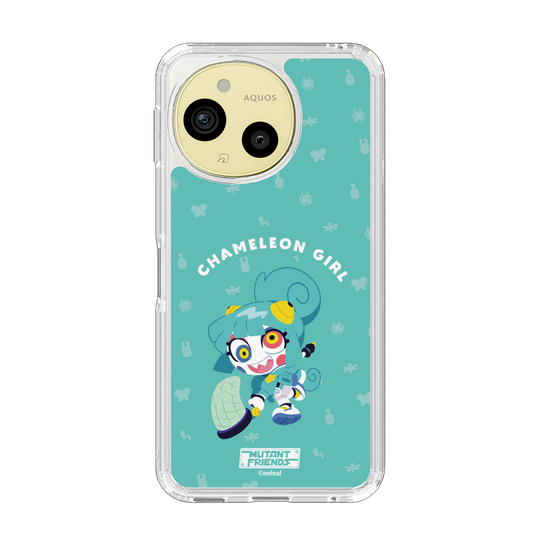 スリムプロテクションケース［ Nelnal - MUTANT FRIENDS - CHAMELEON GIRL ］