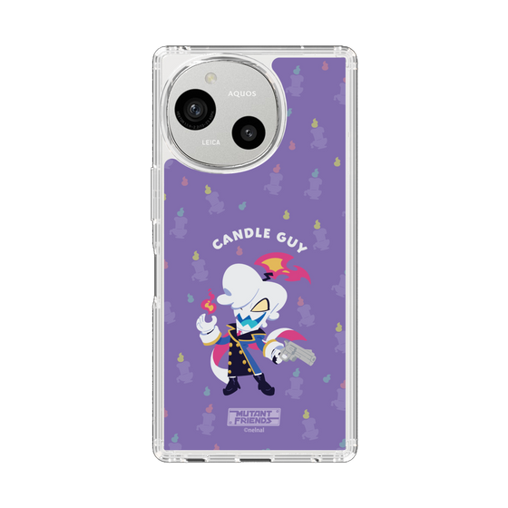 スリムプロテクションケース［ Nelnal - MUTANT FRIENDS - CANDLE GUY ］