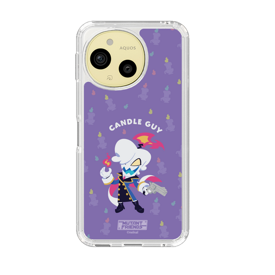 スリムプロテクションケース［ Nelnal - MUTANT FRIENDS - CANDLE GUY ］