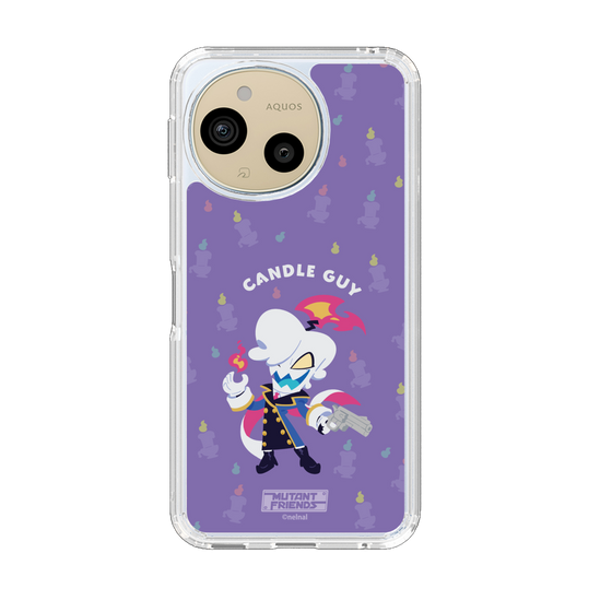 スリムプロテクションケース［ Nelnal - MUTANT FRIENDS - CANDLE GUY ］