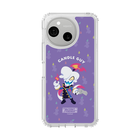 スリムプロテクションケース［ Nelnal - MUTANT FRIENDS - CANDLE GUY ］