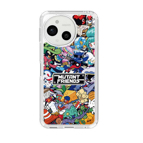 スリムプロテクションケース［ Nelnal - MUTANT FRIENDS - ALL ］