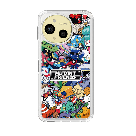 スリムプロテクションケース［ Nelnal - MUTANT FRIENDS - ALL ］