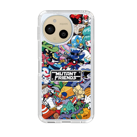 スリムプロテクションケース［ Nelnal - MUTANT FRIENDS - ALL ］