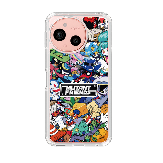 スリムプロテクションケース［ Nelnal - MUTANT FRIENDS - ALL ］