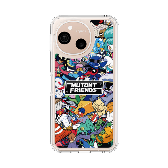 スリムプロテクションケース［ Nelnal - MUTANT FRIENDS - ALL ］