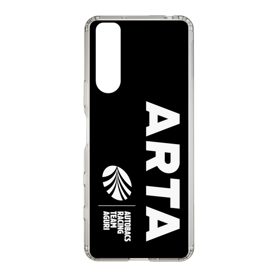 スリムプロテクションケース［ ARTA - logo - vertical ］