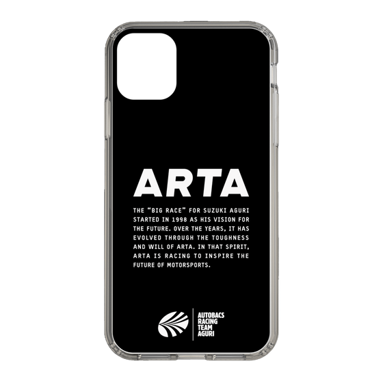 スリムプロテクションケース［ ARTA - logo - horizontal ］