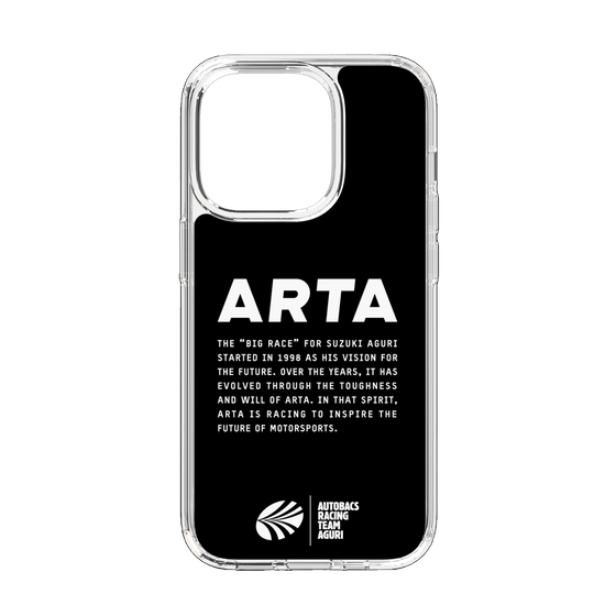 スリムプロテクションケース［ ARTA - logo - horizontal ］