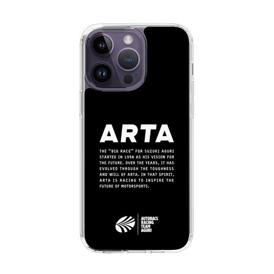 スリムプロテクションケース［ ARTA - logo - horizontal ］