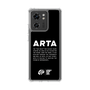 スリムプロテクションケース［ ARTA - logo - horizontal ］