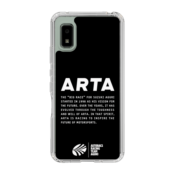 スリムプロテクションケース［ ARTA - logo - horizontal ］