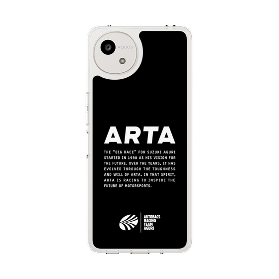 スリムプロテクションケース［ ARTA - logo - horizontal ］