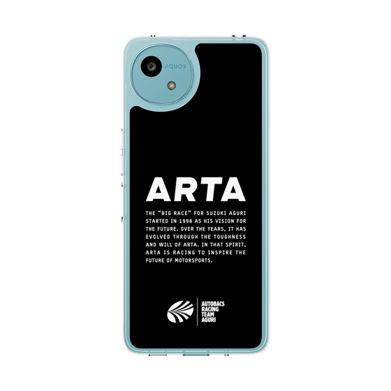 スリムプロテクションケース［ ARTA - logo - horizontal ］
