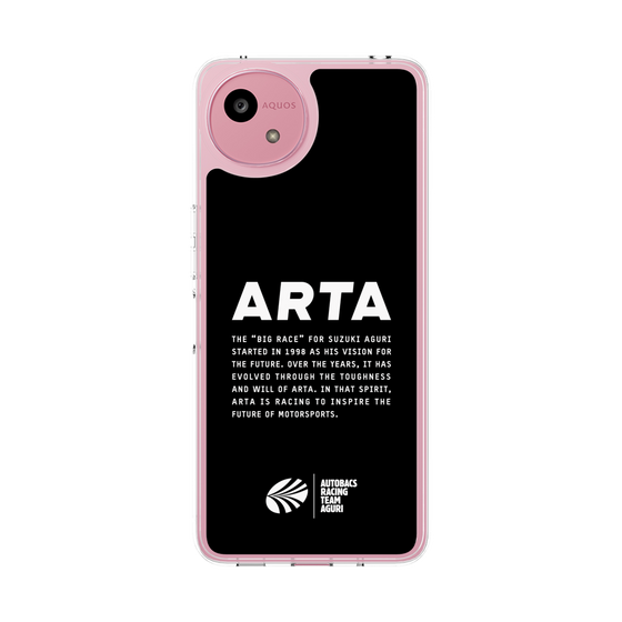 スリムプロテクションケース［ ARTA - logo - horizontal ］