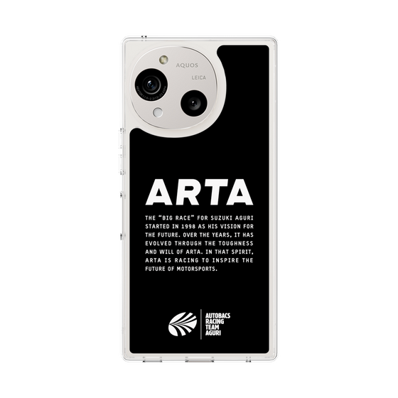 スリムプロテクションケース［ ARTA - logo - horizontal ］