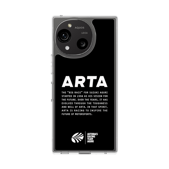 スリムプロテクションケース［ ARTA - logo - horizontal ］
