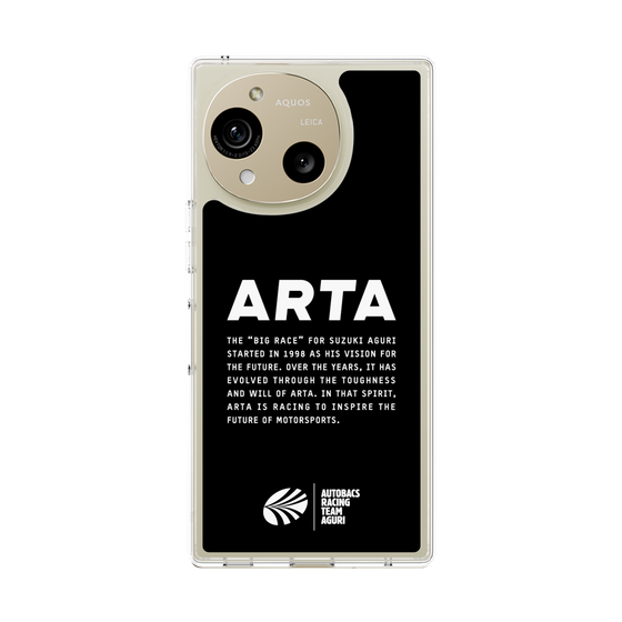 スリムプロテクションケース［ ARTA - logo - horizontal ］