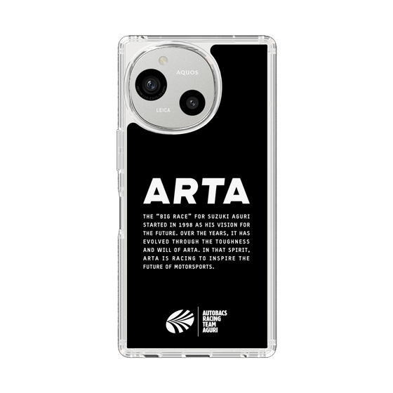 スリムプロテクションケース［ ARTA - logo - horizontal ］