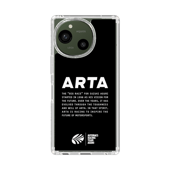 スリムプロテクションケース［ ARTA - logo - horizontal ］