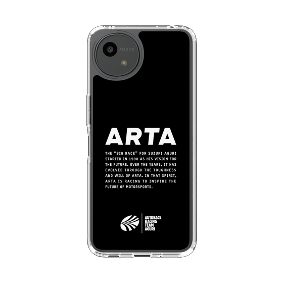 スリムプロテクションケース［ ARTA - logo - horizontal ］