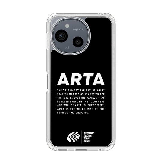 スリムプロテクションケース［ ARTA - logo - horizontal ］