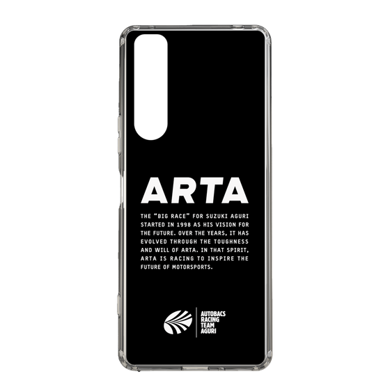 スリムプロテクションケース［ ARTA - logo - horizontal ］