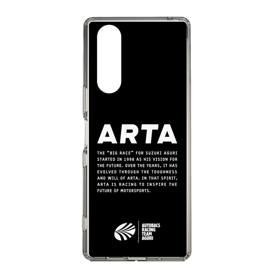 スリムプロテクションケース［ ARTA - logo - horizontal ］