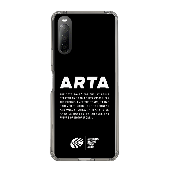 スリムプロテクションケース［ ARTA - logo - horizontal ］