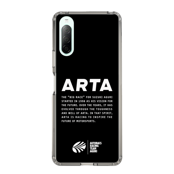 スリムプロテクションケース［ ARTA - logo - horizontal ］