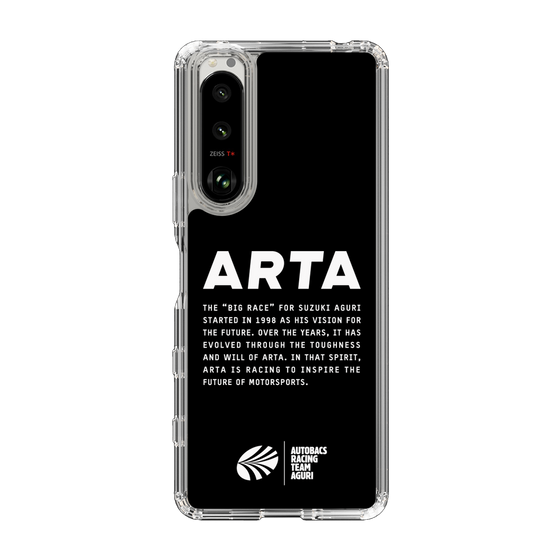 スリムプロテクションケース［ ARTA - logo - horizontal ］