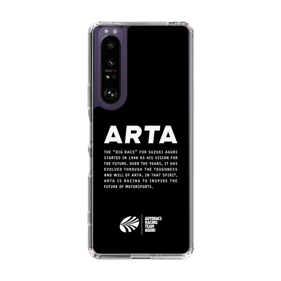 スリムプロテクションケース［ ARTA - logo - horizontal ］