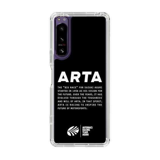 スリムプロテクションケース［ ARTA - logo - horizontal ］