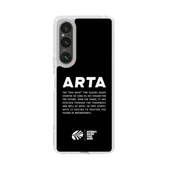 スリムプロテクションケース［ ARTA - logo - horizontal ］