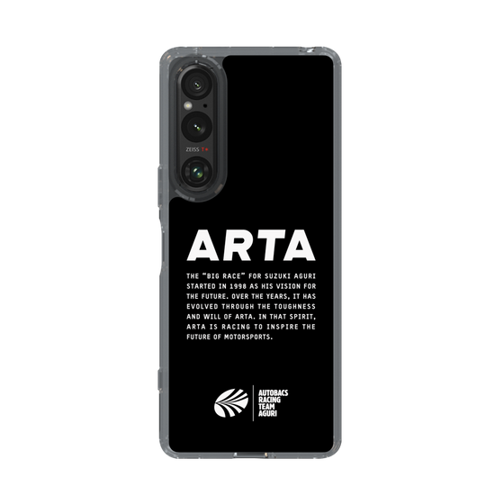 スリムプロテクションケース［ ARTA - logo - horizontal ］