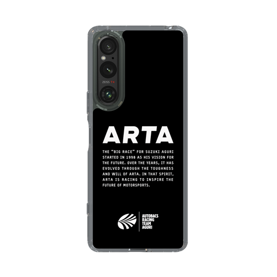 スリムプロテクションケース［ ARTA - logo - horizontal ］