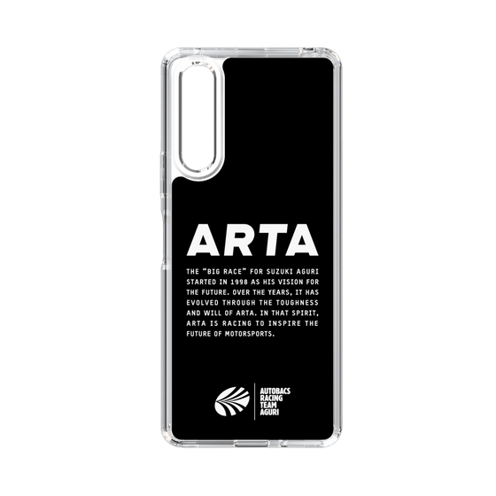 スリムプロテクションケース［ ARTA - logo - horizontal ］