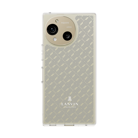 スリムプロテクションケース［ LANVIN COLLECTION - ロゴパターン ］