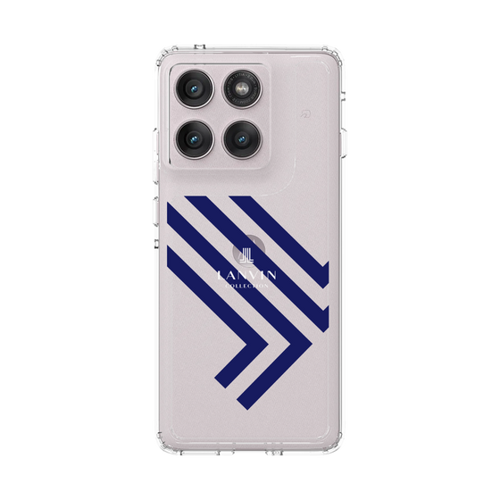 スリムプロテクションケース［ LANVIN COLLECTION - ロゴ - ネイビー ］